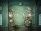 Kate Victorien Mur Vert Vintage Toile de fond conçue par Abbas Studio - Kate Backdrop FR