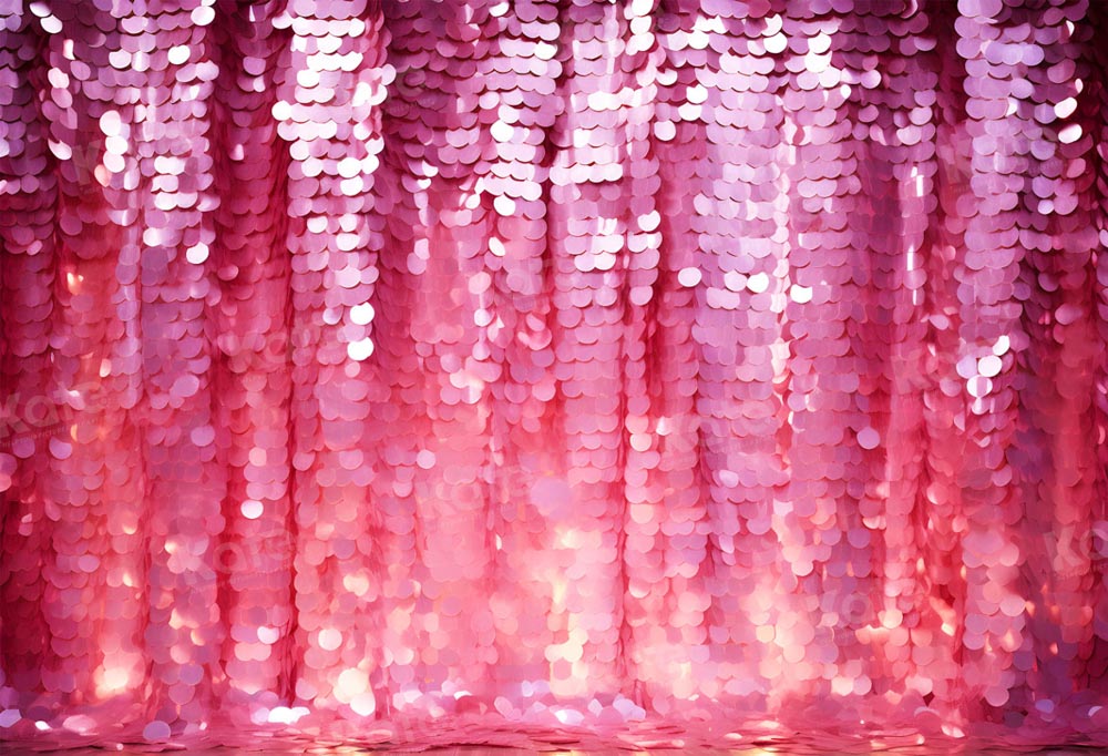 Kate Saint Valentin Paillette rose Mur Toile de fond pour la photographie
