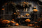 Kate Automne Citrouille Chambre noire Toile de fond pour la photographie - Kate Backdrop FR