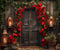 Kate Saint Valentin Arche de roses Porte Toile de fond pour la photographie - Kate Backdrop FR