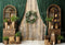 Kate Printemps Rideau vert Bohème Chambre Toile de fond pour la photographie - Kate Backdrop FR