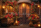Kate Saint Valentin Magasin de roses Nuit Toile de fond conçue par Emetselch - Kate Backdrop FR