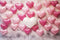 Kate Saint Valentin Rose & Blanc Ballons Coeur Toile de fond conçue par Emetselch - Kate Backdrop FR