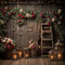 Kate Saint Valentin Vieux Bois Fleurs Toile de fond conçue par Emetselch - Kate Backdrop FR