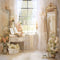 Kate Printemps Miroir Fleurs Robe Fenêtre Toile de fond conçue par Emetselch - Kate Backdrop FR