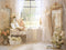 Kate Printemps Miroir Fleurs Robe Fenêtre Toile de fond conçue par Emetselch - Kate Backdrop FR