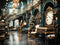 Kate Noël Vintage Horloge Chambre Toile de fond conçue par Chain Photographie - Kate Backdrop FR