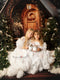 Offres Éclair #4 Kate Noël Maison en bois Neige Toile de fond conçue par Chain Photographie - Kate Backdrop FR