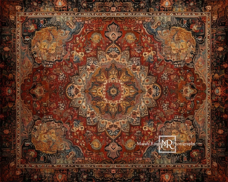 Kate Coloré Tapis Oriental Toile de fond conçue par Mandy Ringe Photographie