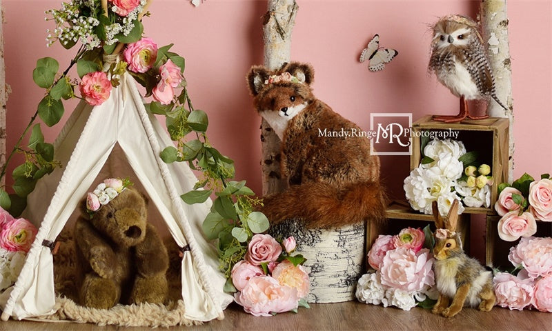 Kate Rose Sauvage Premier anniversaire Toile de fond conçue par Mandy Ringe Photographie