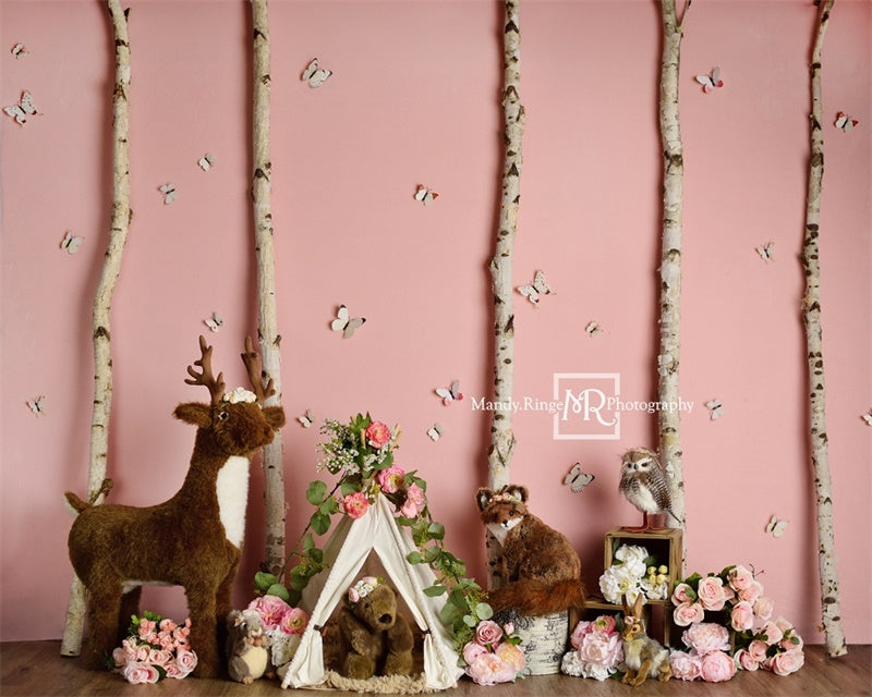 Kate Rose Sauvage Premier anniversaire Toile de fond conçue par Mandy Ringe Photographie
