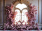 Kate Saint Valentin Château Fleurs épanouies Toile de fond conçue par Mini MakeBelieve - Kate Backdrop FR