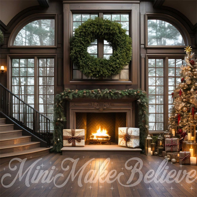 Kate Expérience Père Noël Chambre Toile de fond conçue par Mini MakeBelieve