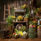 Kate Légume Vert Grange Récolte Toile de fond conçue par Emetselch - Kate Backdrop FR