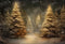 Kate Noël Neige Arbres Hiver Toile de fond pour la photographie - Kate Backdrop FR