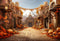 Kate Automne Citrouille Château Route Toile de fond conçue par Chain Photographie - Kate Backdrop FR