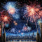 Kate Ville Nouvelle année Feux d'artifice Toile de fond Conçu par Happy Squirrel Design - Kate Backdrop FR