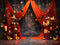 Kate Pentacle Bougie Scène Rouge Toile de fond pour la photographie - Kate Backdrop FR