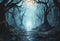 Kate Sombre Aventure Forêt Piste Toile de fond pour la photographie - Kate Backdrop FR
