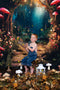 Kate Fantaisie Luciole Forêt de Champignons Toile de fond pour la photographie - Kate Backdrop FR