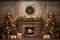 Kate Noël Arbre Cadeau Mur de Bois Toile de fond pour la photographie - Kate Backdrop FR