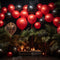 Kate Ballons Arbres Bougies Anniversaire Toile de fond pour la photographie - Kate Backdrop FR