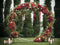 Kate Pelouse Mariage Guirlande Vert Extérieur Toile de fond conçue par Emetselch - Kate Backdrop FR