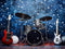 Kate Batterie Guitare Groupe Étoiles Toile de fond pour la photographie - Kate Backdrop FR