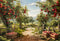Kate Automne Pommier Chemin Toile de fond conçue par Emetselch - Kate Backdrop FR