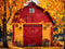 Kate Automne Extérieur Maison Feuilles d'érable Toile de fond pour la photographie - Kate Backdrop FR
