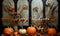 Kate Bohème Sombre Citrouilles Toile de fond conçue par Patty Robert - Kate Backdrop FR