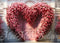 Kate Saint-Valentin Fleur Cœur Porte Toile de fond conçue par Mini MakeBelieve - Kate Backdrop FR