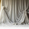 Kate Blanc Rideau Beaux-Arts Toile de fond conçue par Mini MakeBelieve - Kate Backdrop FR