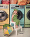 Kate Jour de lessive Coloré Machine à laver Toile de fond en Laine conçue par Chain Photographie - Kate Backdrop FR