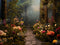 Kate Printemps Forêt Fleurs Chemin Toile de fond conçue par Chain Photographie - Kate Backdrop FR