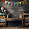 Kate Retour à l'école Tableau noir Crayon Livres Toile de fond conçue par Emetselch - Kate Backdrop FR