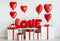 Kate Saint Valentin LOVE Ballons Cadeaux Toile de fond conçue par Emetselch - Kate Backdrop FR