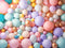 Kate Ballons colorés Anniversaire Enfant Toile de fond conçue par Emetselch - Kate Backdrop FR