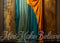 Kate Beaux-Arts Mur Doré Turquoise Rideaux Toile de fond conçue par Mini MakeBelieve - Kate Backdrop FR