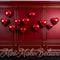 Kate Saint-Valentin Coeurs Ballons Rouge Mur Toile de fond conçue par Mini MakeBelieve - Kate Backdrop FR