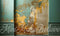 Kate Beaux-Arts Mur Cuivre Turquoise Marbre Toile de fond conçue par Mini MakeBelieve - Kate Backdrop FR