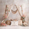 Kate Bohème Roses Lit Rideau Oreiller Toile de fond conçue par Emetselch - Kate Backdrop FR
