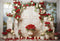 Kate Saint Valentin Mariage Porte en bois Roses Toile de fond conçue par Emetselch - Kate Backdrop FR