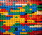 Kate Coloré Mur de blocs Bâtiment Toile de fond conçue par Chain Photographie - Kate Backdrop FR