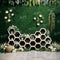 Kate Printemps Mur Vert Fleurs Nid d'abeille Toile de fond pour la photographie - Kate Backdrop FR