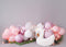 Kate Cygne Ballons Cake smash Toile de fond conçue par Patty Robert - Kate Backdrop FR