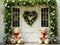 Kate Porte Saint-Valentin Nounours Toile de fond conçue par Mini MakeBelieve - Kate Backdrop FR