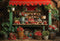 Kate Vert Chambre des fraises Toile de fond conçue par Chain Photographie - Kate Backdrop FR