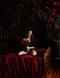 Kate Saint Valentin Rose Rouge Mur en Métal Toile de fond conçue par Emetselch - Kate Backdrop FR