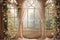 Kate Printemps Fleurs Mariage Fenêtre Rideaux Toile de fond conçue par Emetselch - Kate Backdrop FR